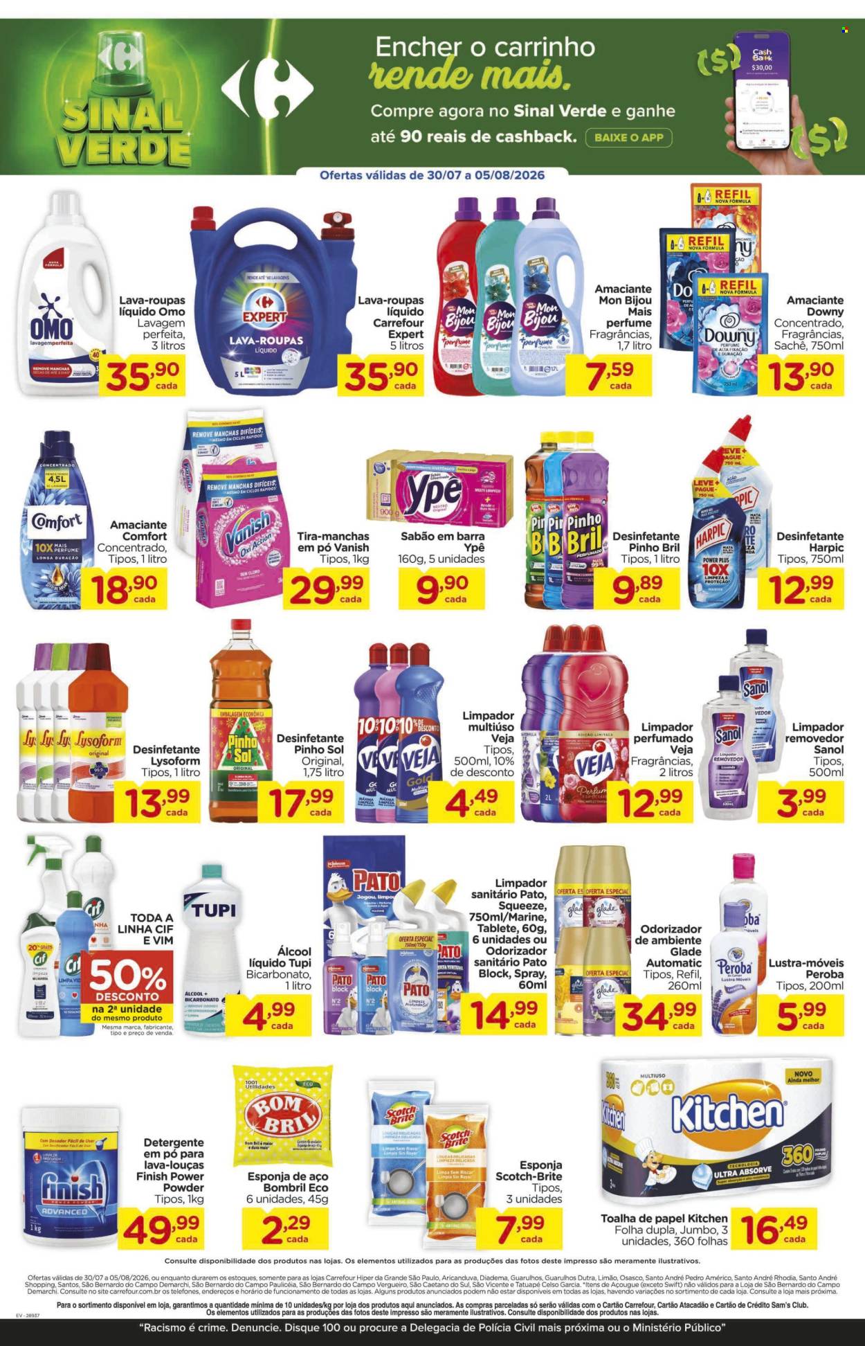 Folheto Carrefour Hiper - 30/07/2026 - 05/08/2026. Página 7