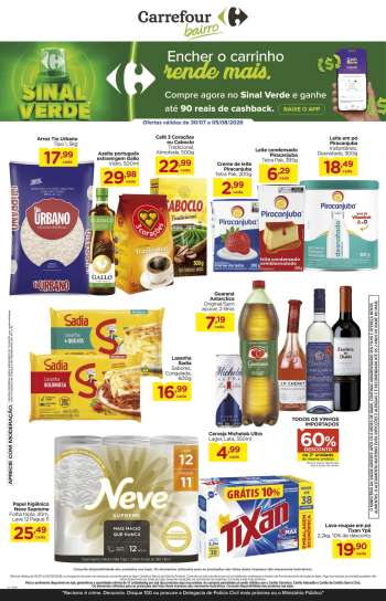 Folheto Carrefour Bairro - 30/07/2026 - 05/08/2026.