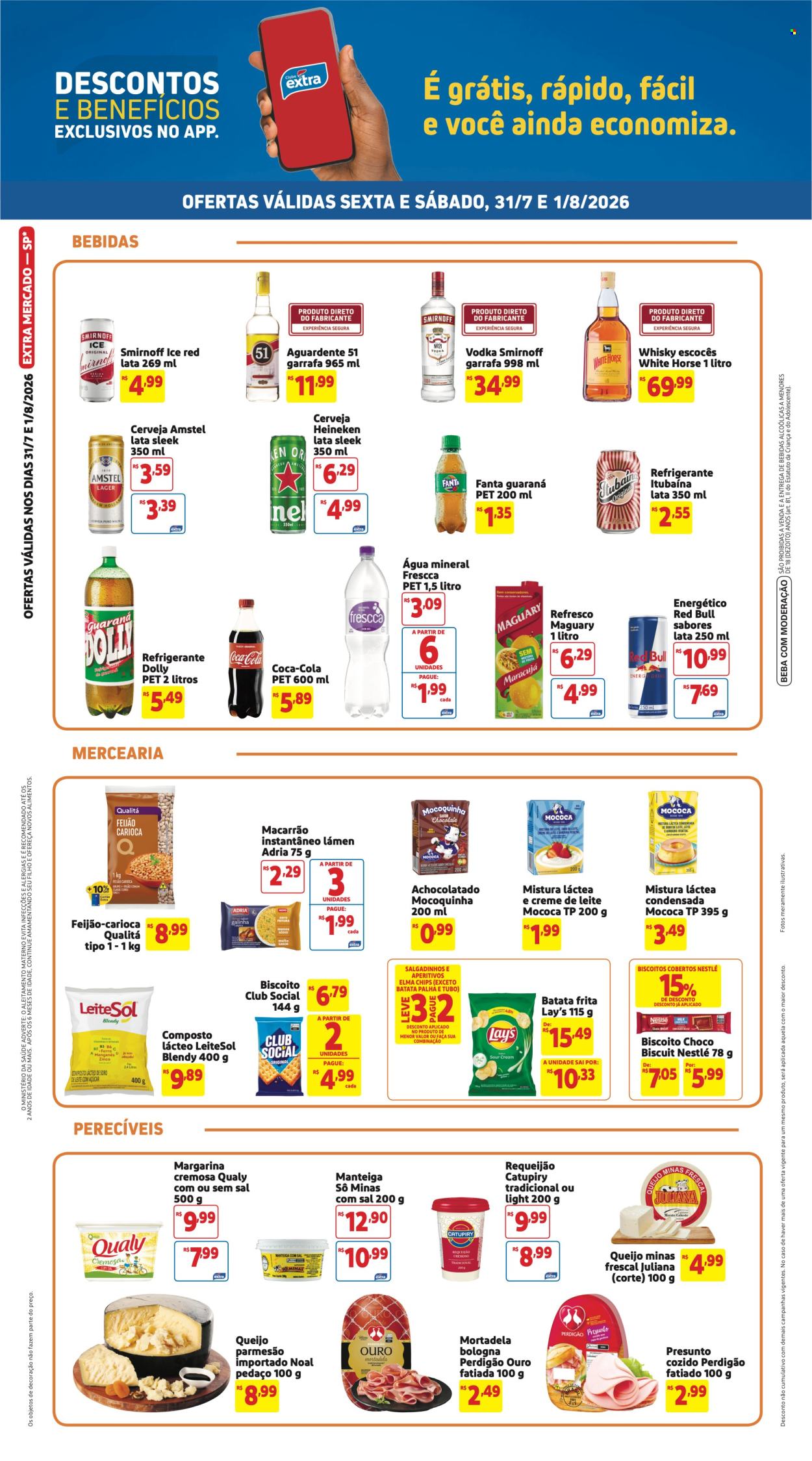 Folheto Mercado Extra - 31/07/2026 - 01/08/2026. Página 2