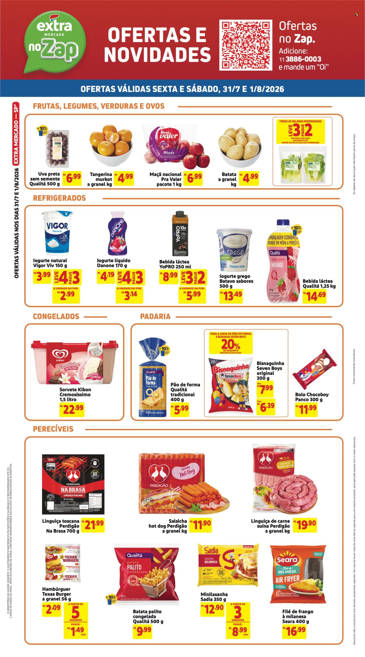 Folheto Mercado Extra - 31/07/2026 - 01/08/2026. Página 3