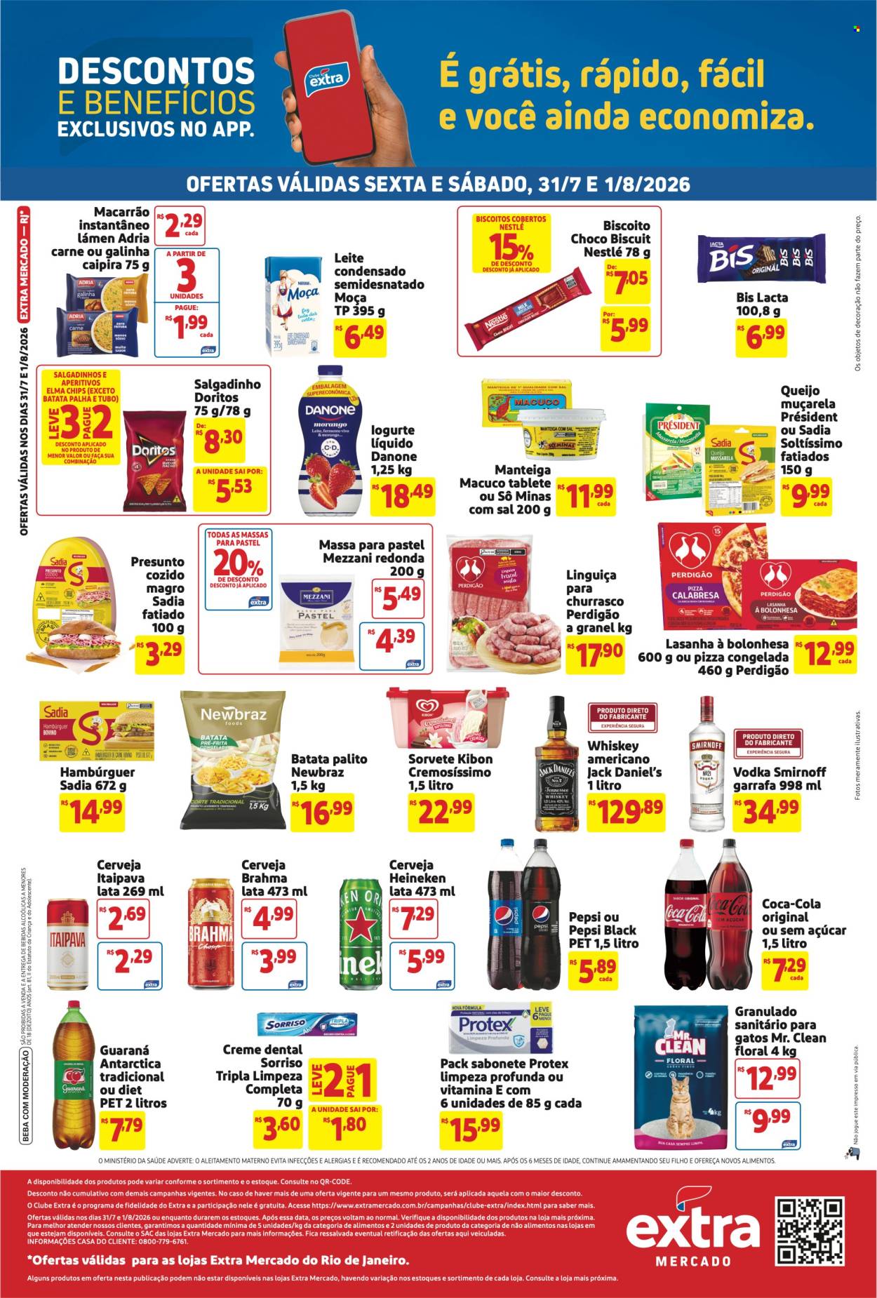 Folheto Mercado Extra - 31/07/2026 - 01/08/2026. Página 2