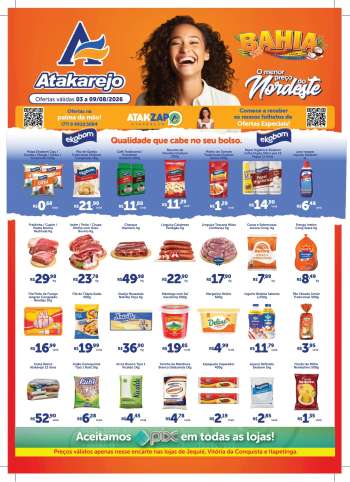 Folheto Atakadão Atakarejo - 03/08/2026 - 09/08/2026.