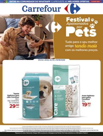 Folheto Carrefour Bairro - 03/08/2026 - 16/08/2026.