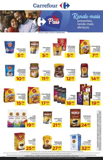 Folheto Carrefour Hiper - 31/07/2026 - 09/08/2026.