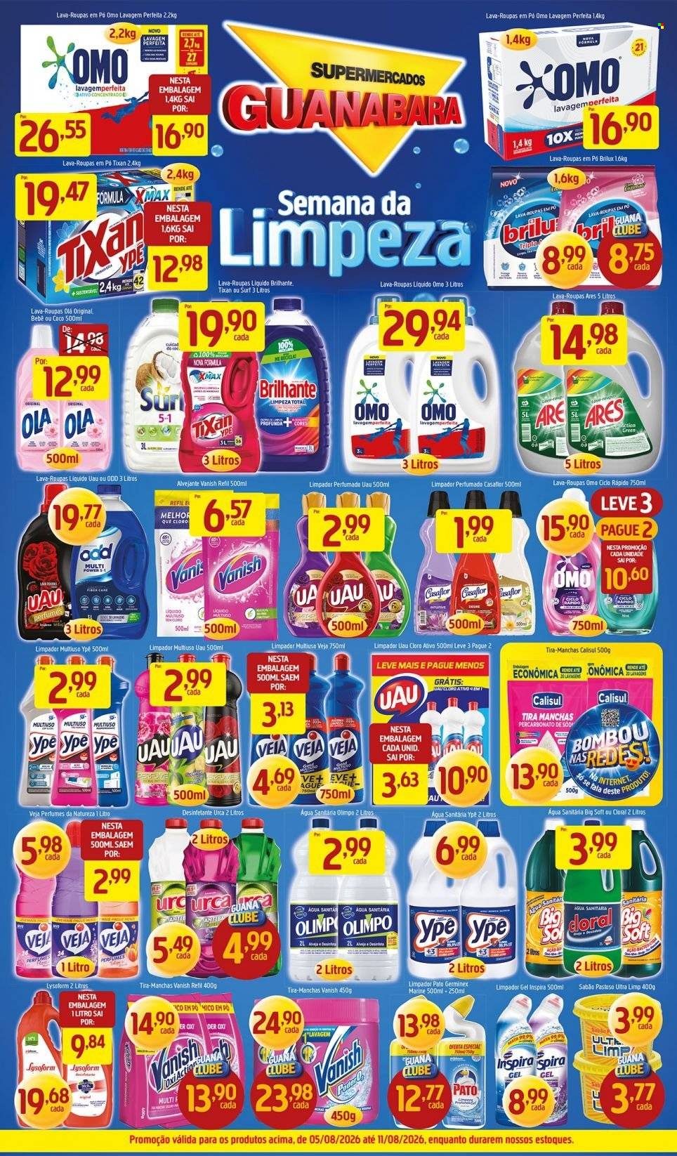 Folheto Supermercados Guanabara - 05/08/2026 - 11/08/2026. Página 3