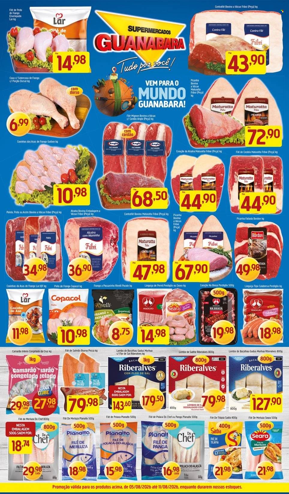 Folheto Supermercados Guanabara - 05/08/2026 - 11/08/2026. Página 9