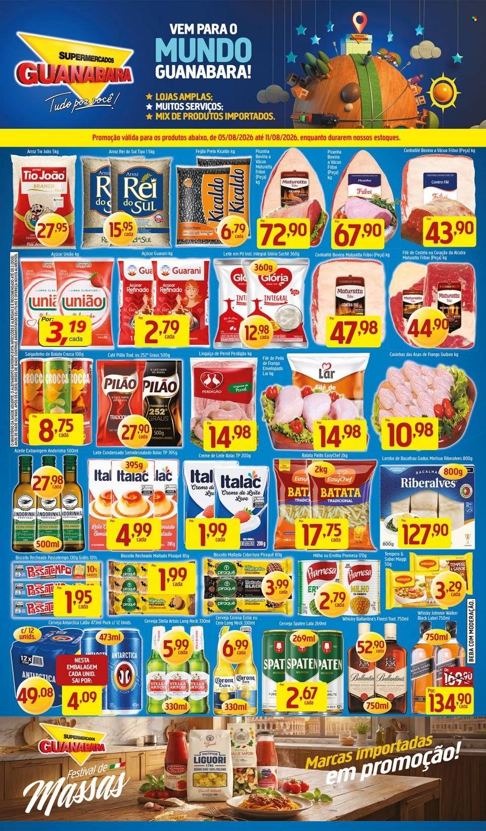 Folheto Supermercados Guanabara - 05/08/2026 - 11/08/2026. Página 12