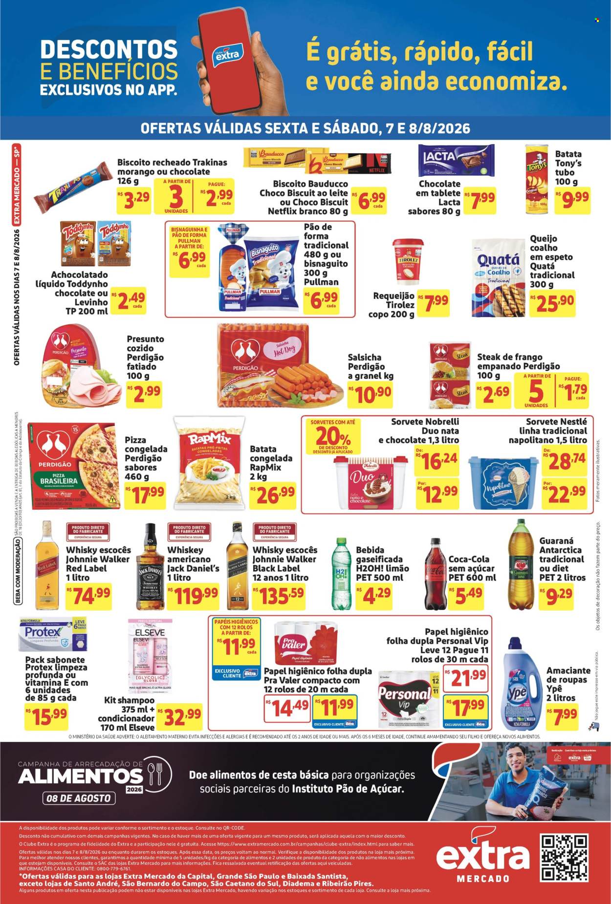 Folheto Mercado Extra - 07/08/2026 - 08/08/2026. Página 2