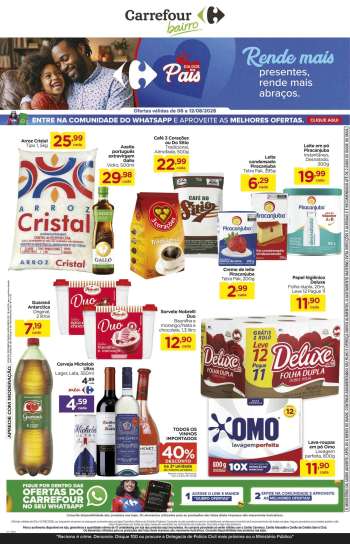Folheto Carrefour Bairro - 06/08/2026 - 12/08/2026.