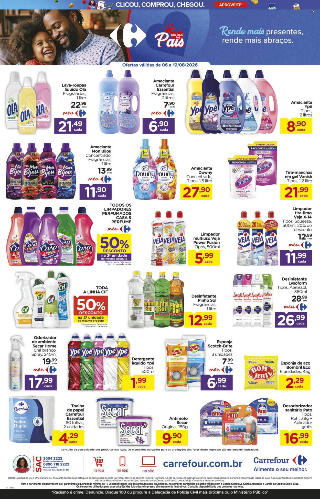 Folheto Carrefour Bairro - 06/08/2026 - 12/08/2026. Página 7