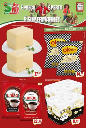 Folheto Rede Supermarket - 11/08/2026 - 12/08/2026.