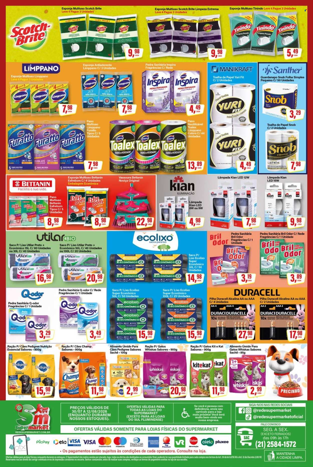 Folheto Rede Supermarket - 11/08/2026 - 12/08/2026. Página 20