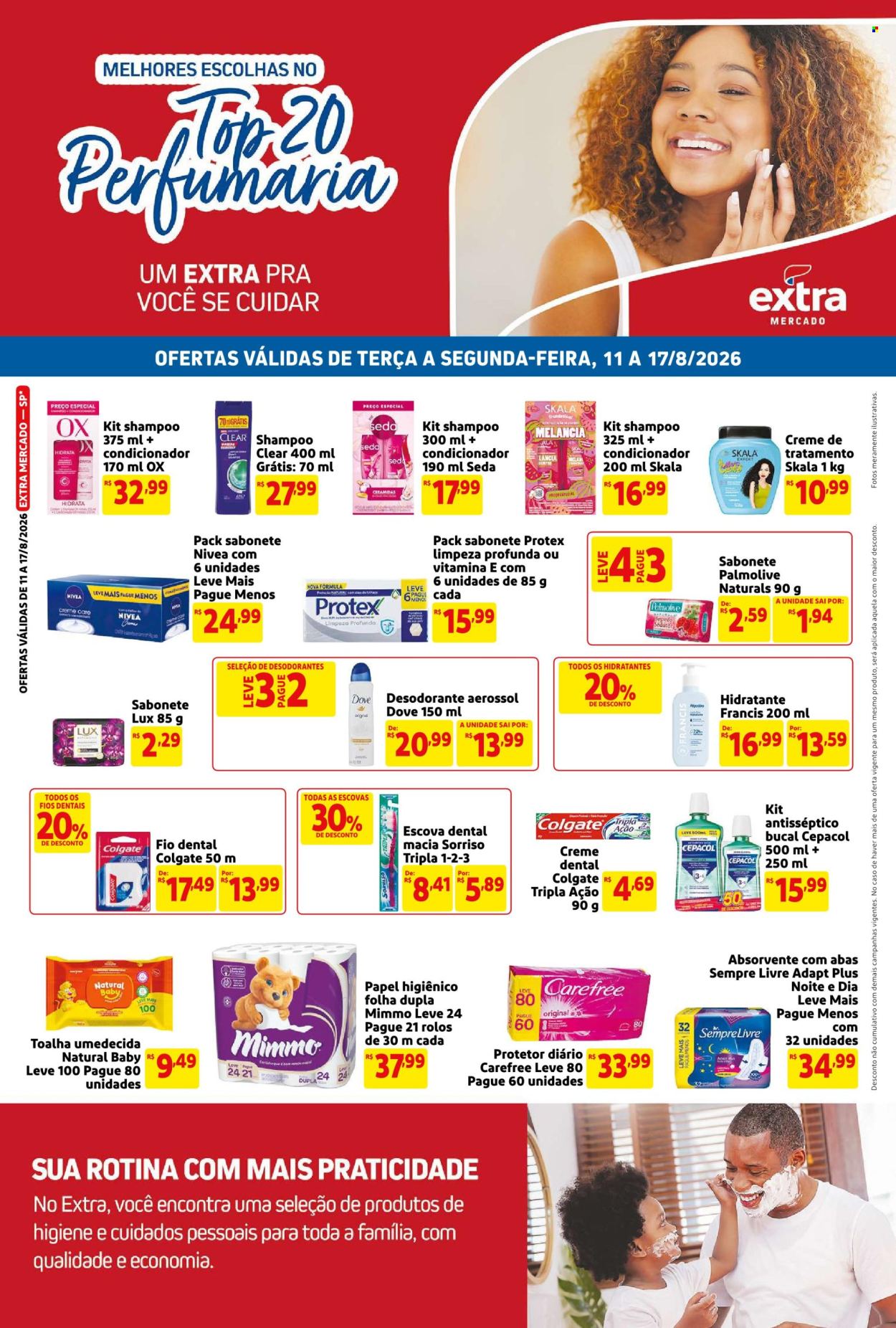Folheto Mercado Extra - 11/08/2026 - 17/08/2026. Página 2