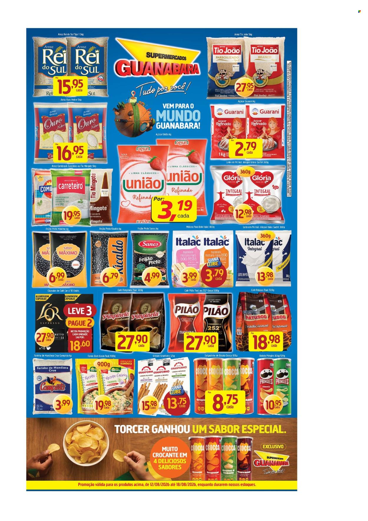Folheto Supermercados Guanabara - 12/08/2026 - 18/08/2026. Página 10