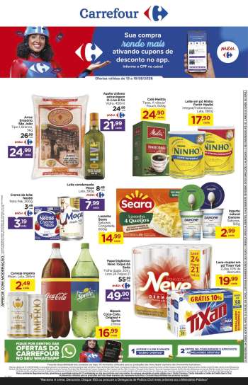 Folheto Carrefour Hiper - 13/08/2026 - 19/08/2026.