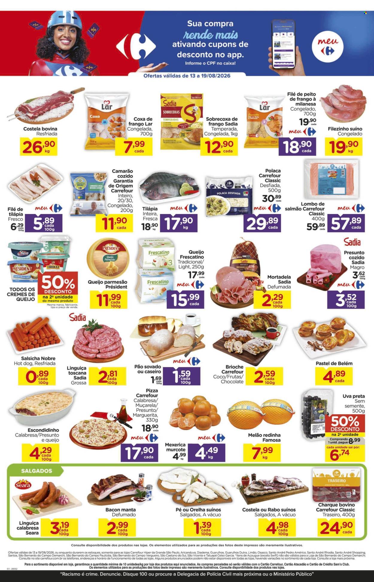 Folheto Carrefour Hiper - 13/08/2026 - 19/08/2026. Página 2
