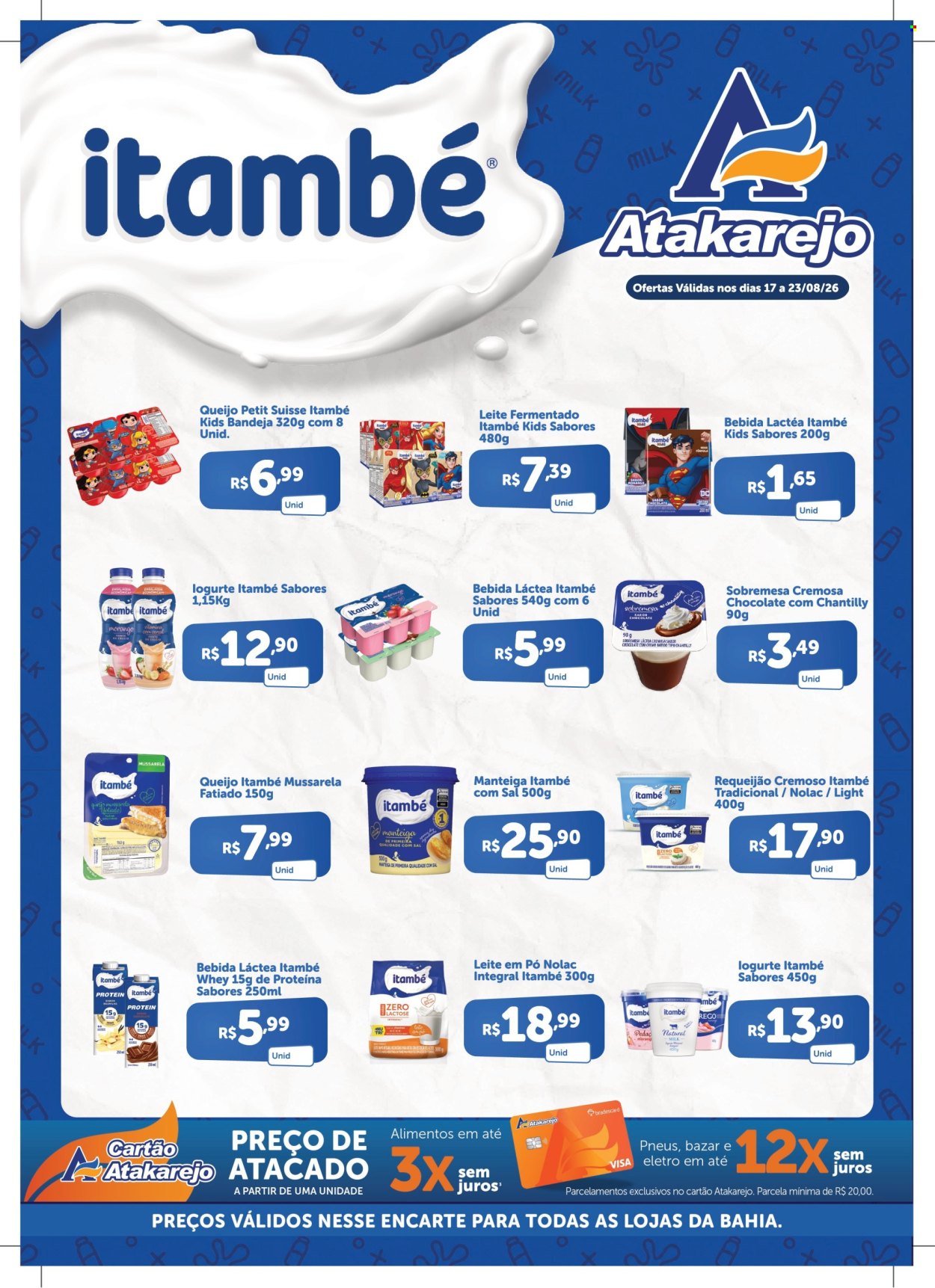 Folheto Atakadão Atakarejo - 17/08/2026 - 23/08/2026. Página 1