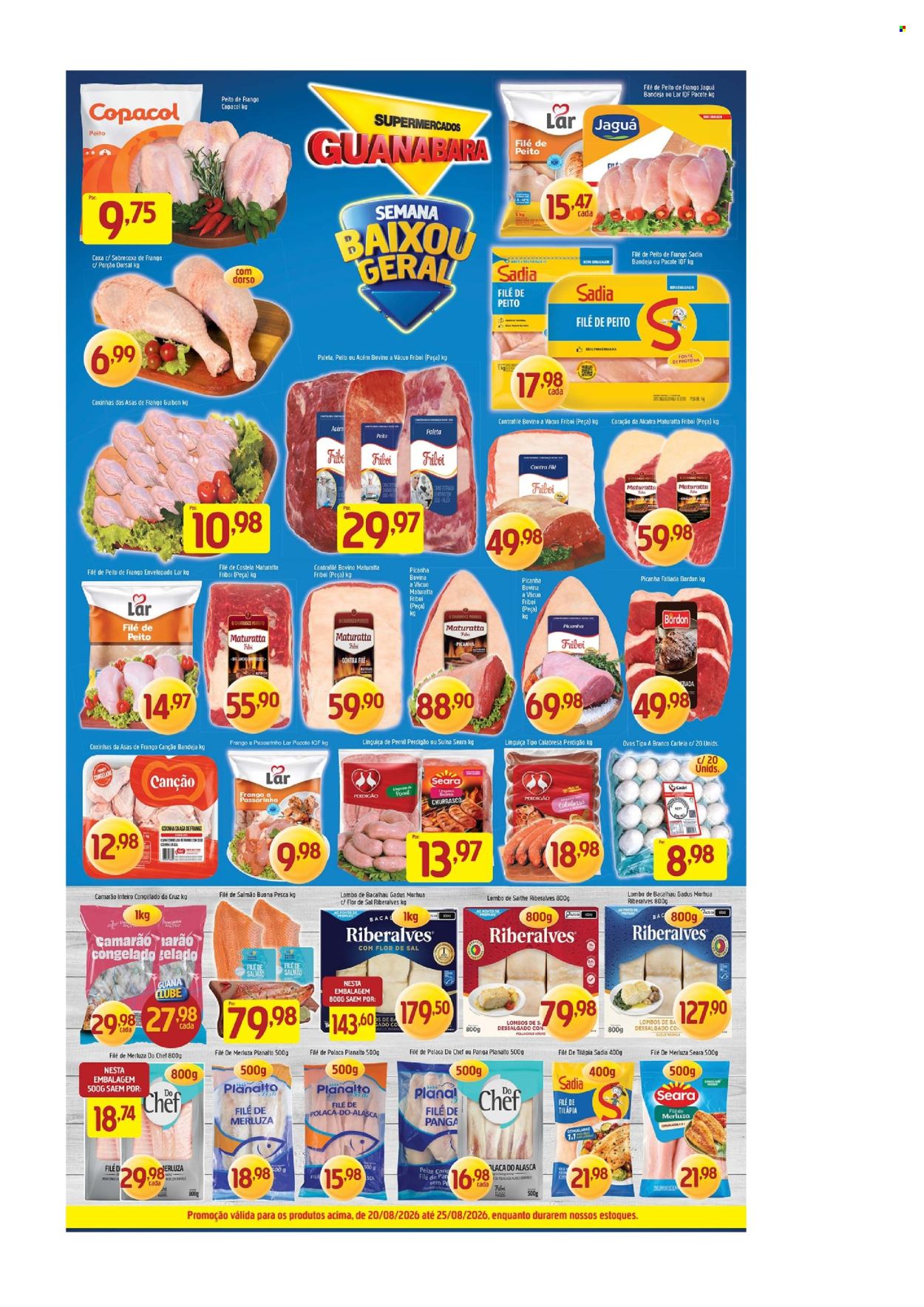Folheto Supermercados Guanabara - 20/08/2026 - 25/08/2026. Página 13