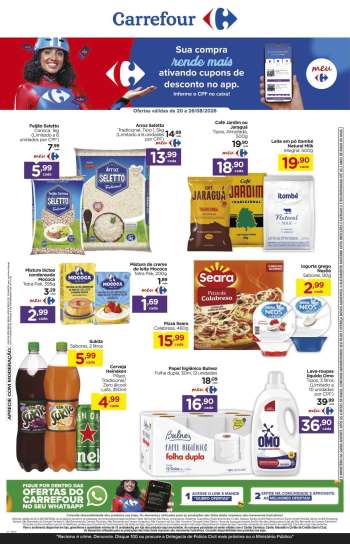 Folheto Carrefour Hiper - 20/08/2026 - 26/08/2026.