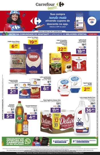 Folheto Carrefour Bairro - 20/08/2026 - 26/08/2026.