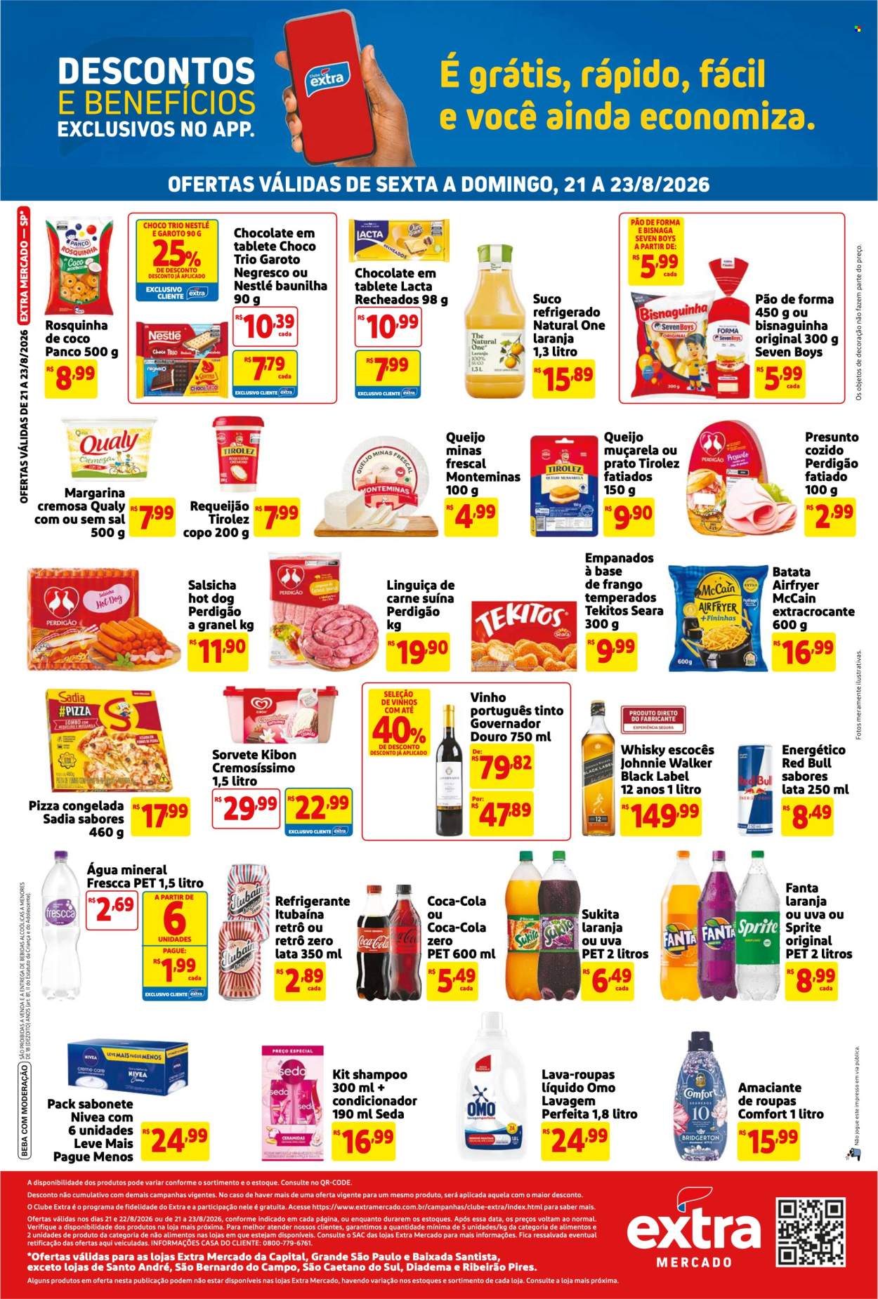 Folheto Mercado Extra - 21/08/2026 - 23/08/2026. Página 2