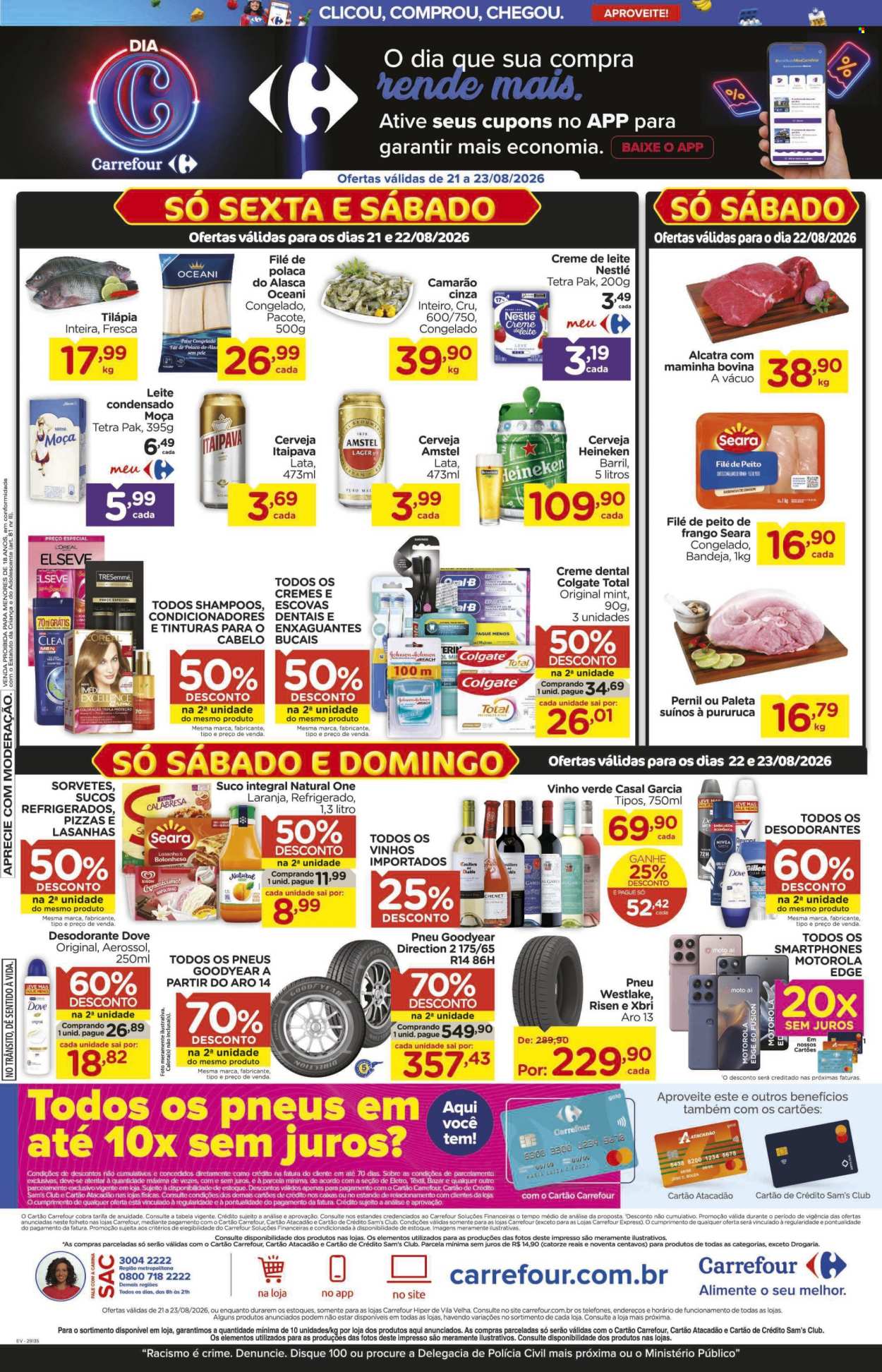 Folheto Carrefour Hiper - 21/08/2026 - 23/08/2026. Página 2