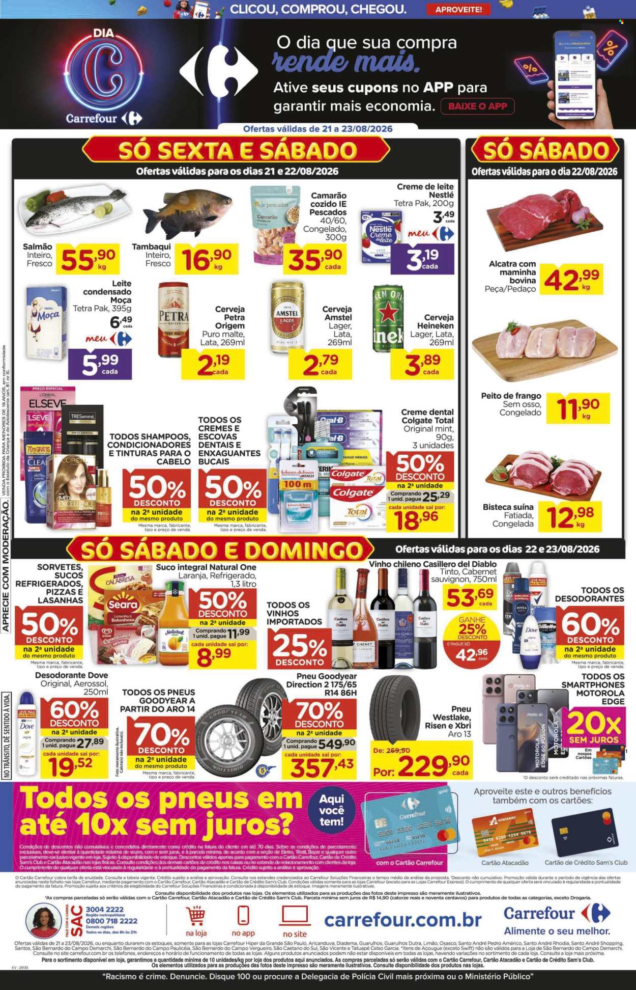 Folheto Carrefour Hiper - 21/08/2026 - 23/08/2026. Página 2