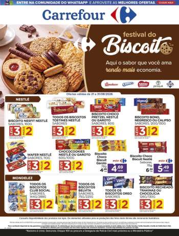 Folheto Carrefour Hiper - 21/08/2026 - 31/08/2026.