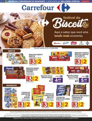 Folheto Carrefour Hiper - 21/08/2026 - 31/08/2026.