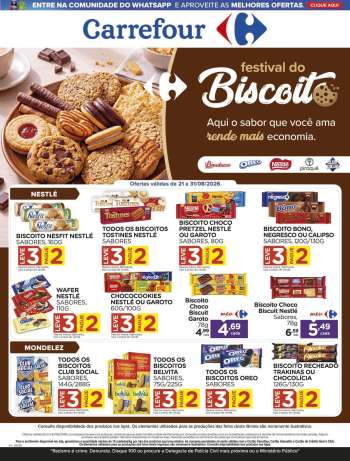 Folheto Carrefour Hiper - 21/08/2026 - 31/08/2026.