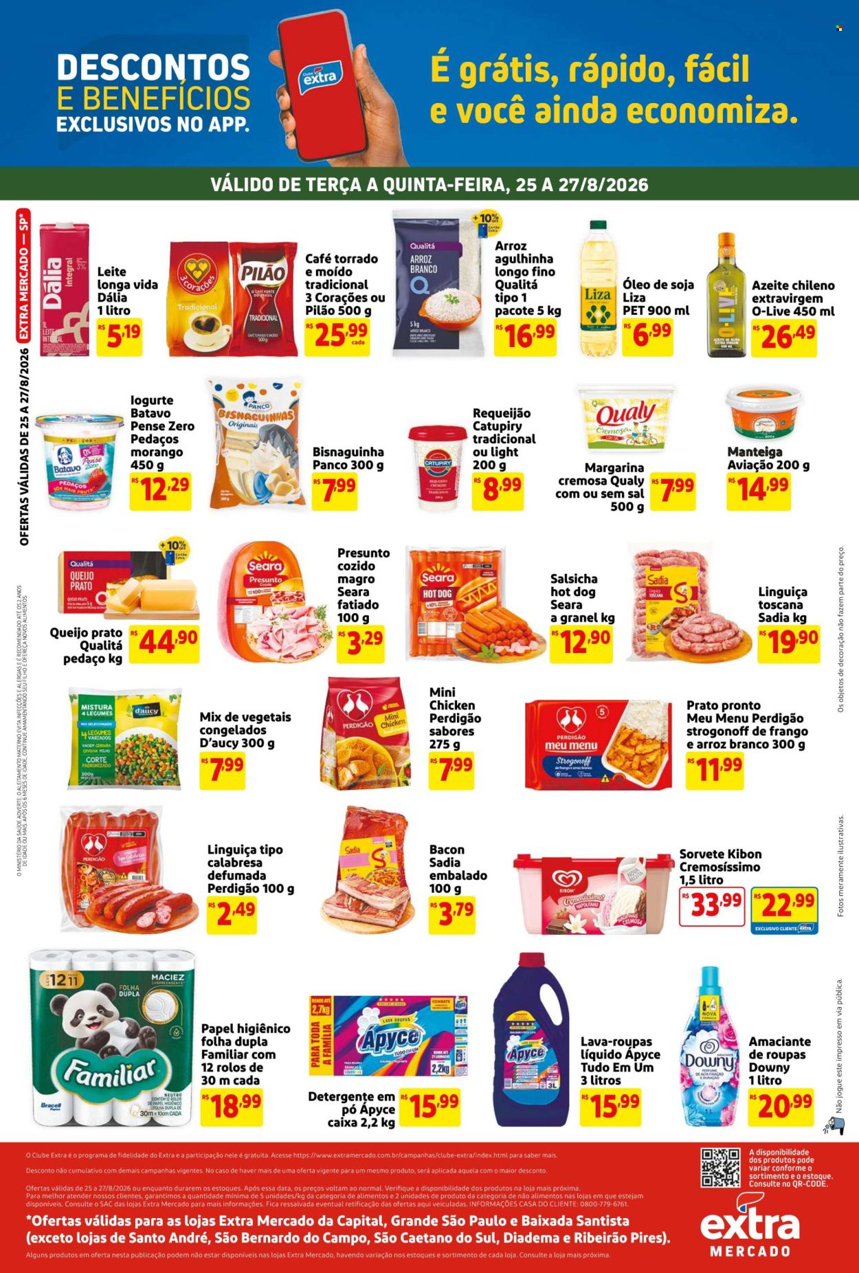 Folheto Mercado Extra - 25/08/2026 - 27/08/2026. Página 2