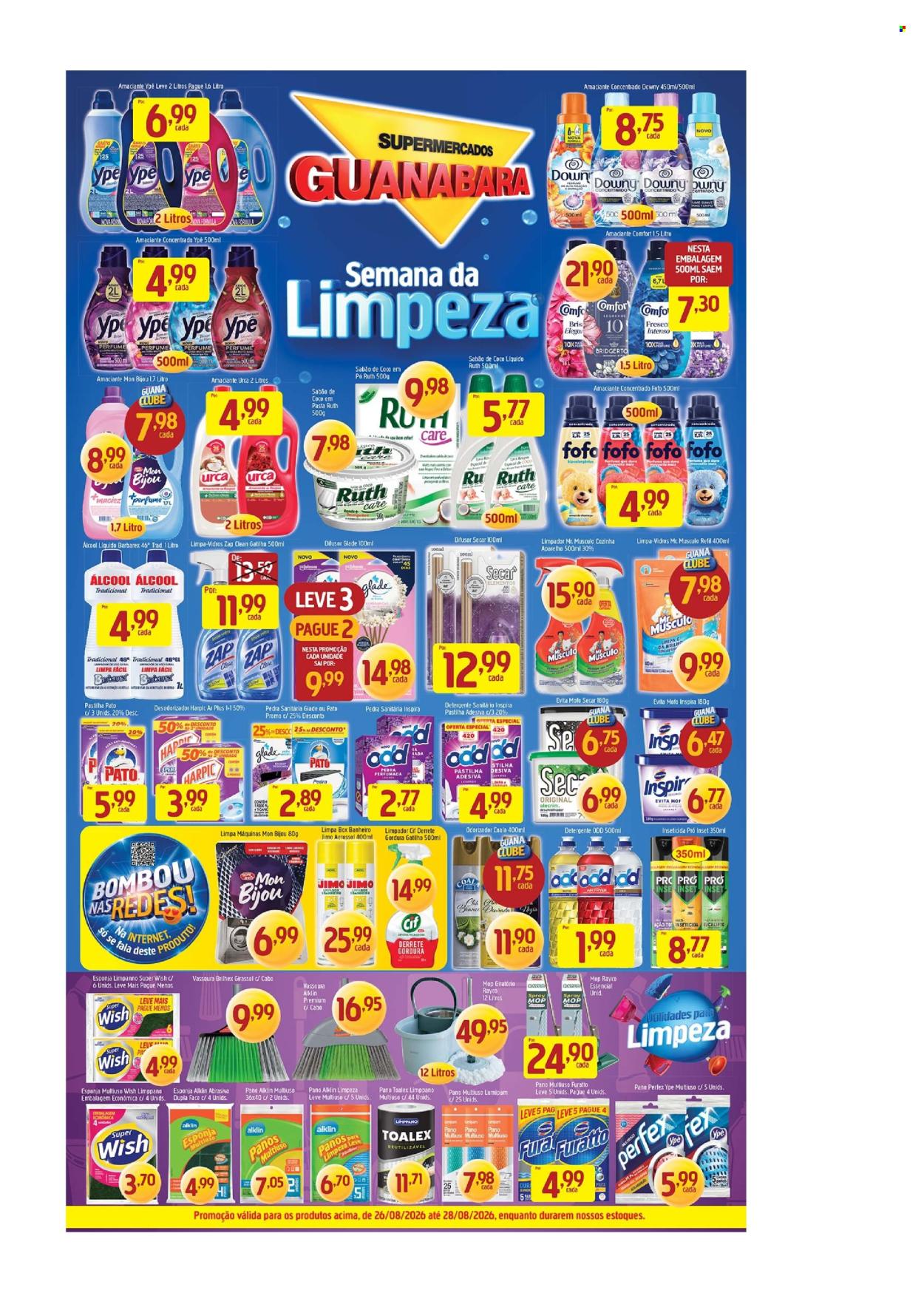 Folheto Supermercados Guanabara - 26/08/2026 - 28/08/2026. Página 8