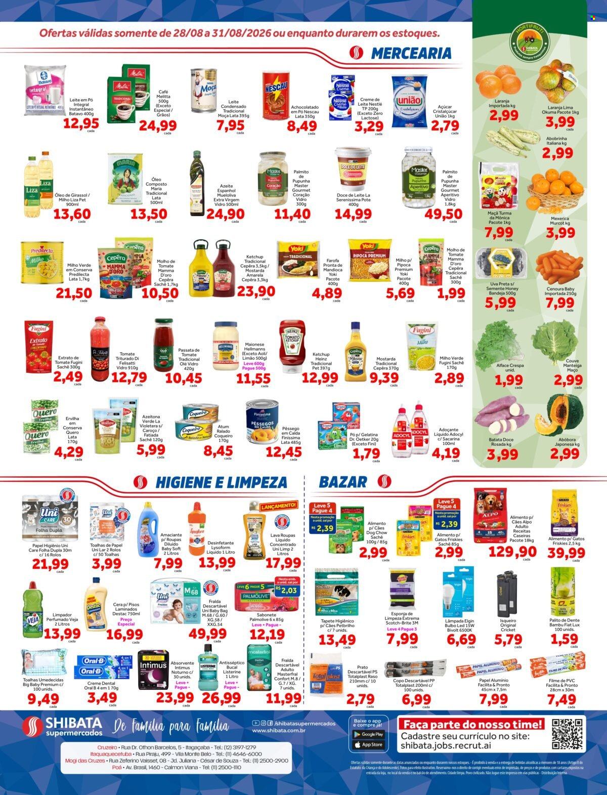 Folheto Shibata Supermercados - 28/08/2026 - 31/08/2026. Página 2