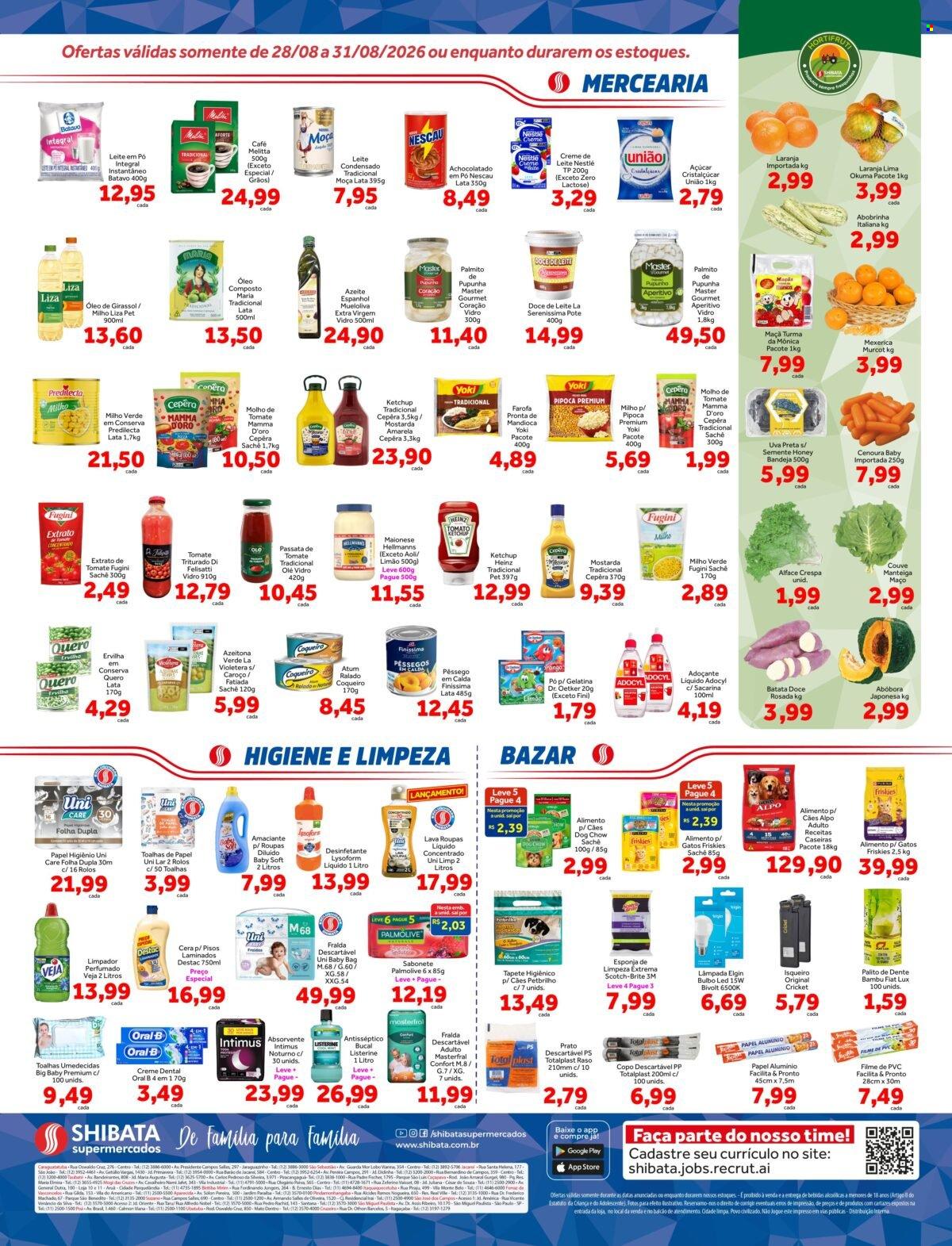 Folheto Shibata Supermercados - 28/08/2026 - 31/08/2026. Página 2