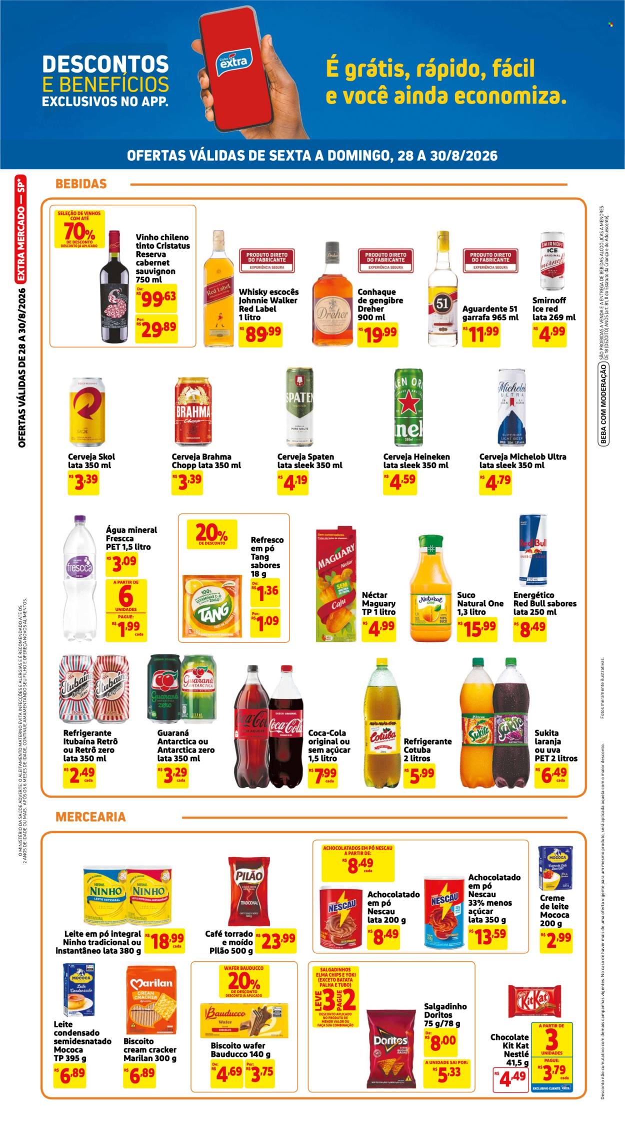 Folheto Mercado Extra - 28/08/2026 - 30/08/2026. Página 2