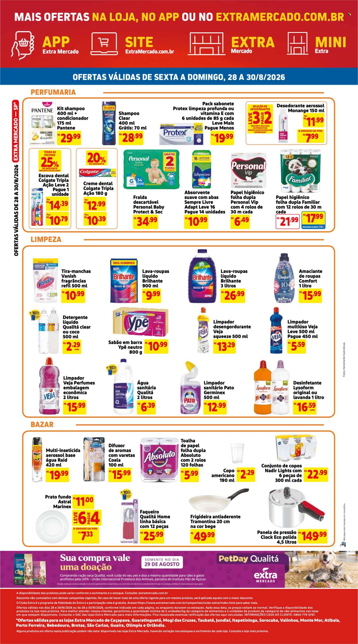Folheto Mercado Extra - 28/08/2026 - 30/08/2026. Página 4