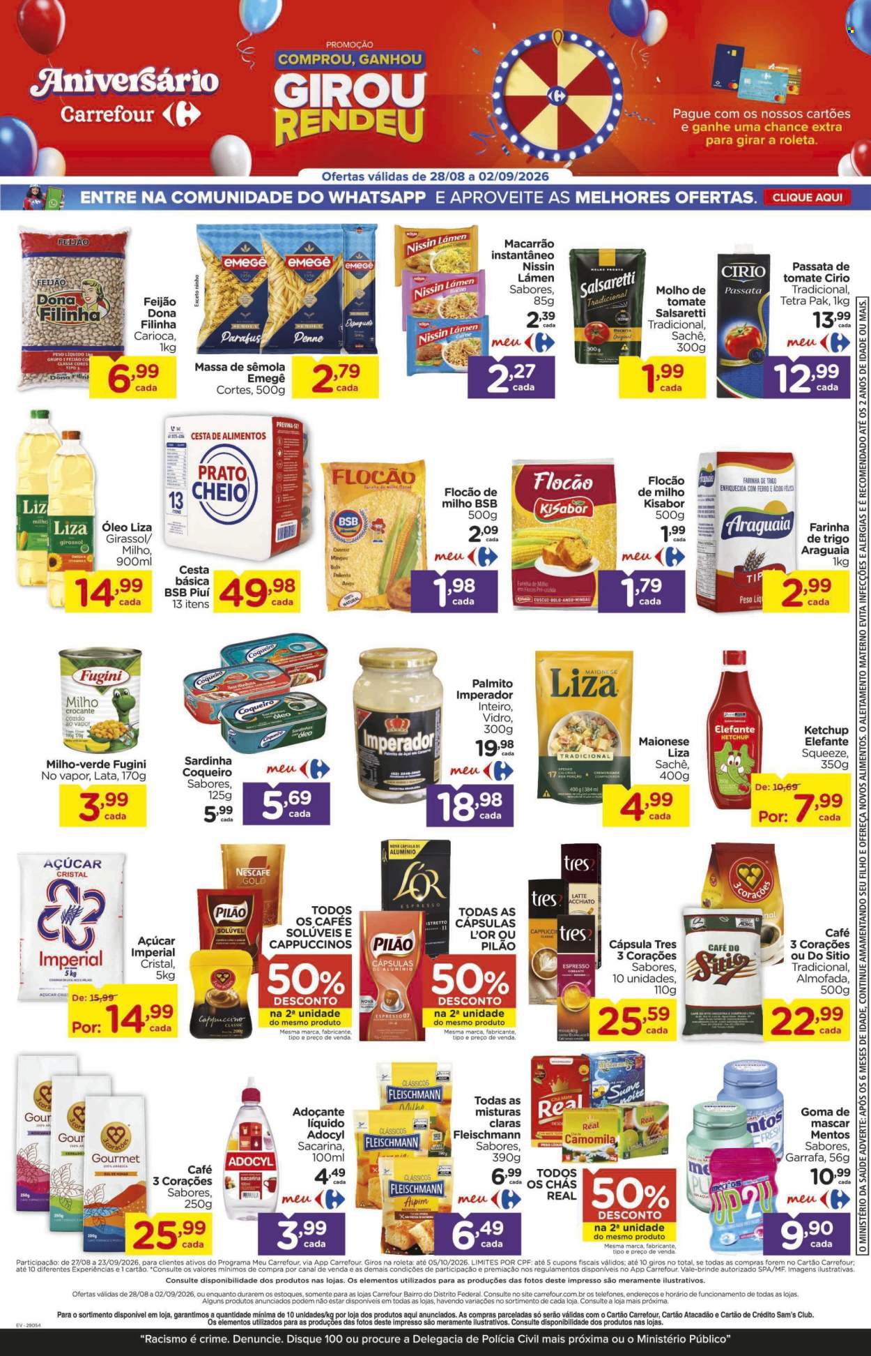 Folheto Carrefour Bairro - 28/08/2026 - 02/09/2026. Página 4