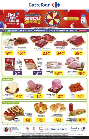 Folheto Carrefour Hiper - 27/08/2026 - 30/08/2026.