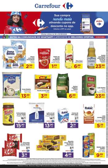 Folheto Carrefour Hiper - 26/08/2026 - 30/08/2026.