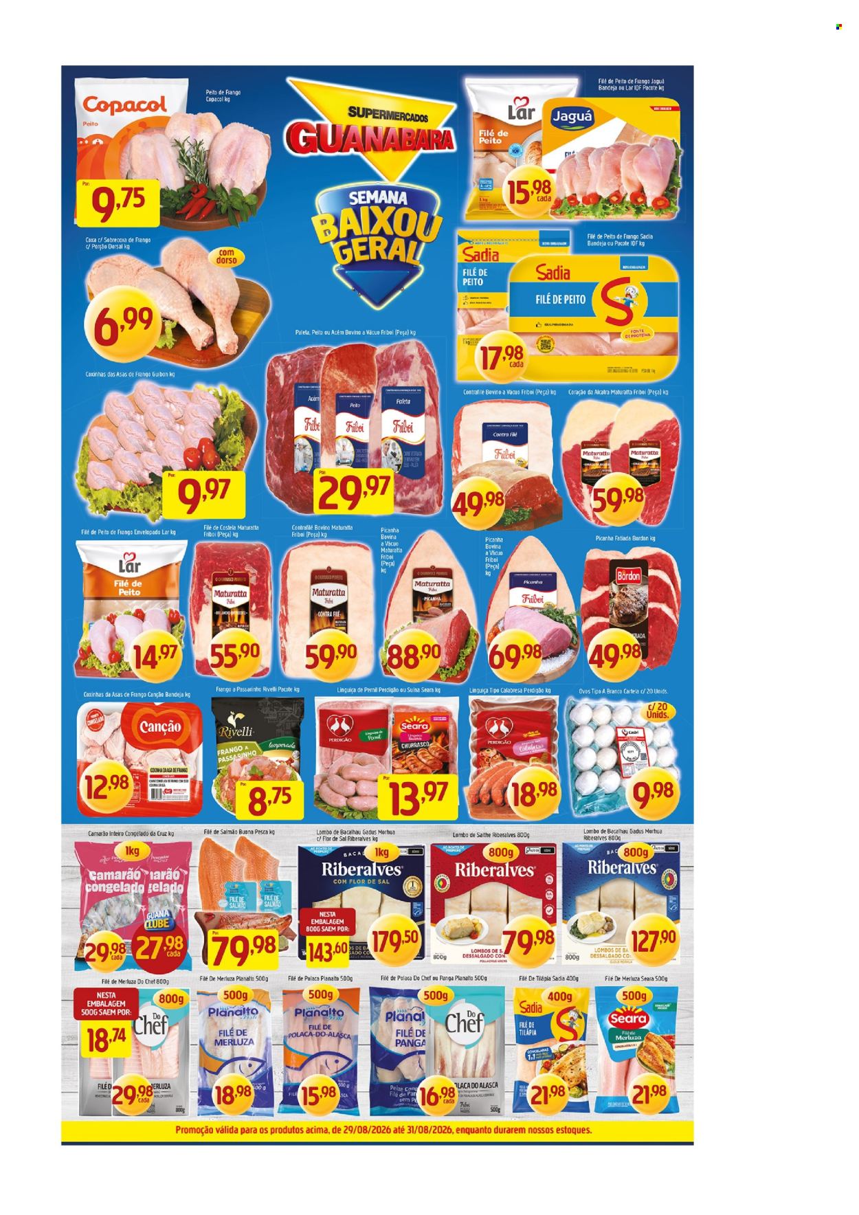 Folheto Supermercados Guanabara - 29/08/2026 - 31/08/2026. Página 5