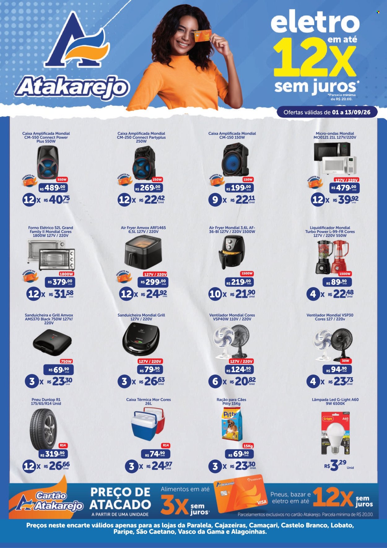 Folheto Atakadão Atakarejo - 01/09/2026 - 13/09/2026. Página 1