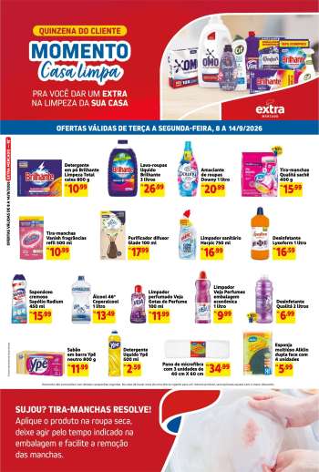 Folheto Mercado Extra - 08/09/2026 - 14/09/2026.