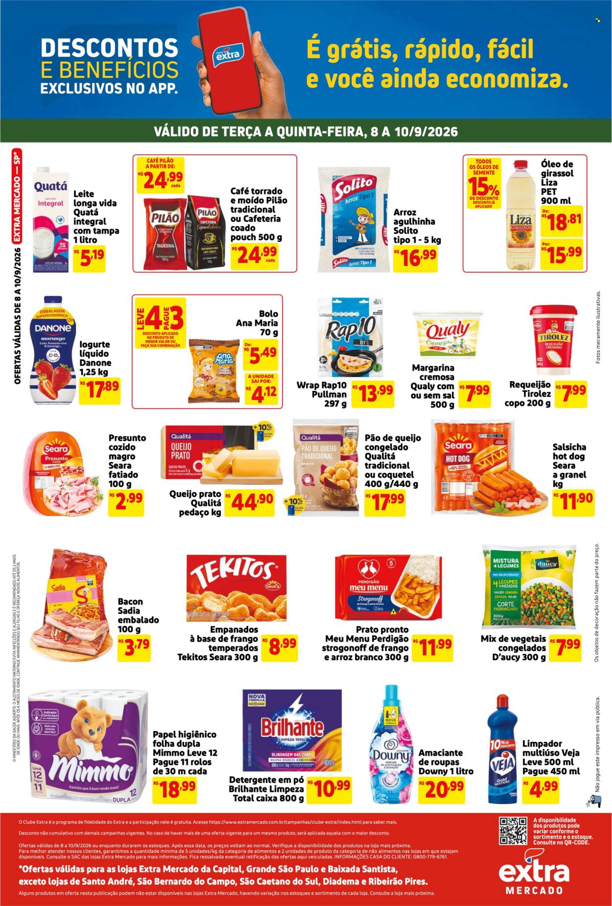 Folheto Mercado Extra - 08/09/2026 - 10/09/2026. Página 2
