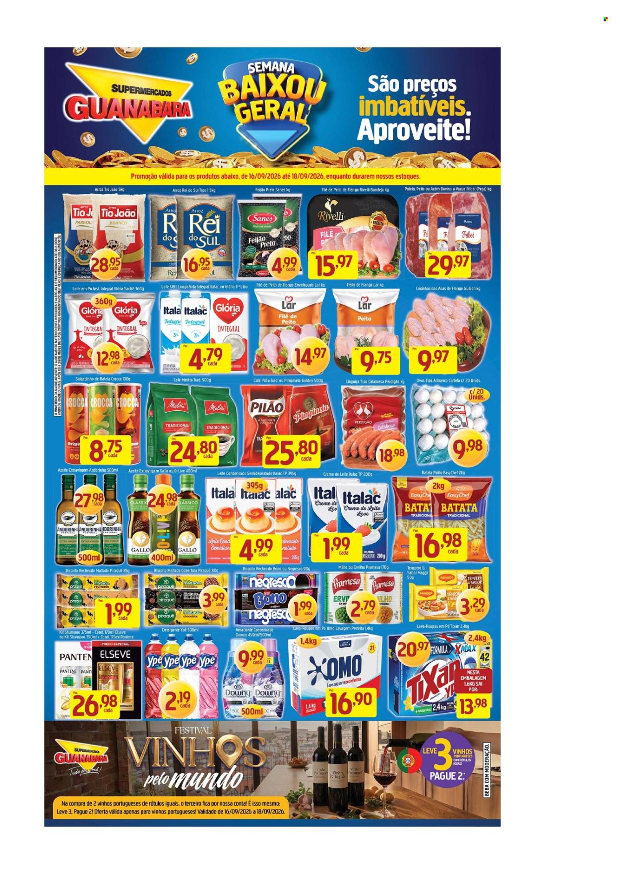 Folheto Supermercados Guanabara - 16/09/2026 - 18/09/2026. Página 1