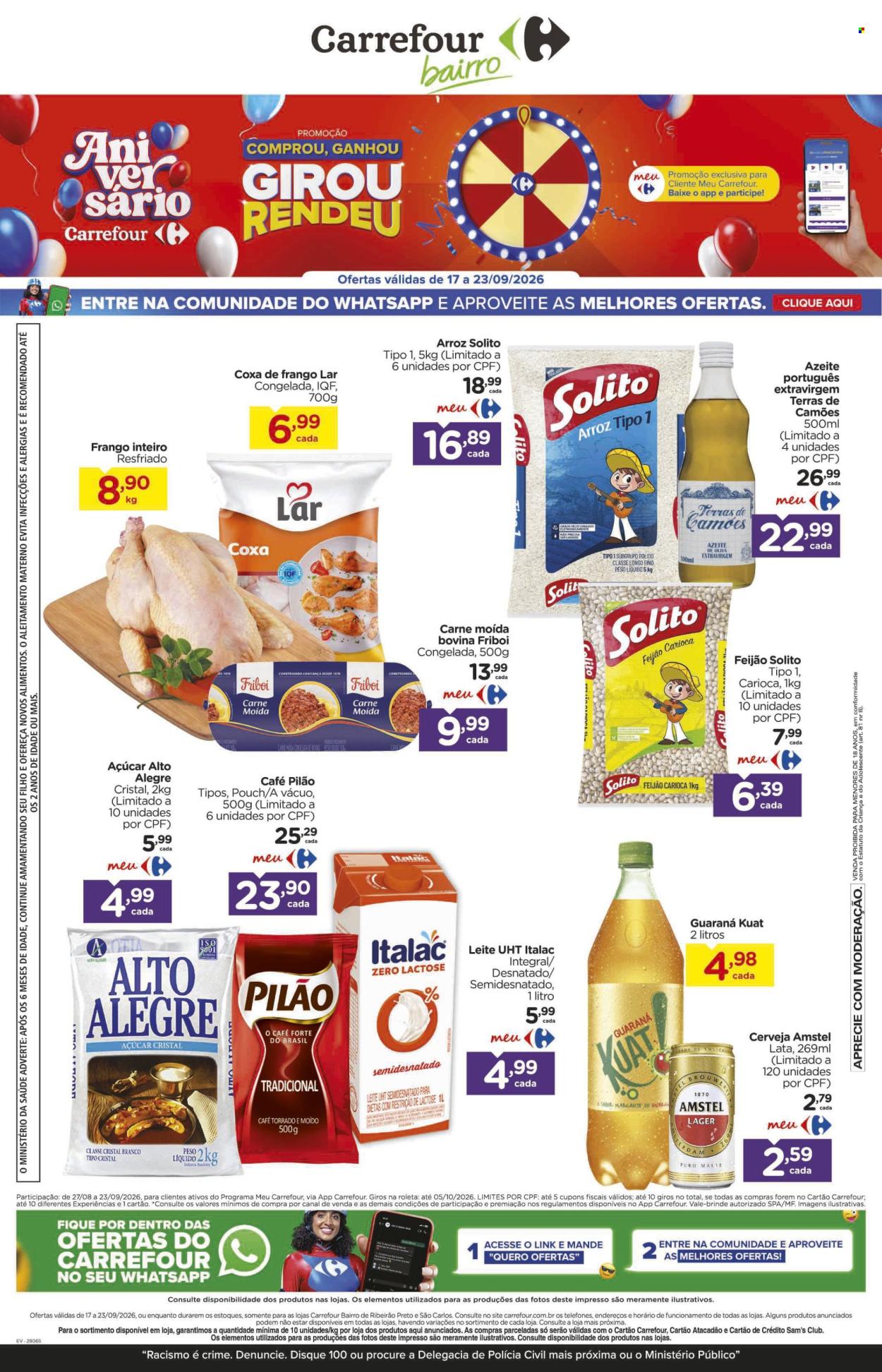 Folheto Carrefour Bairro - 17/09/2026 - 23/09/2026. Página 1
