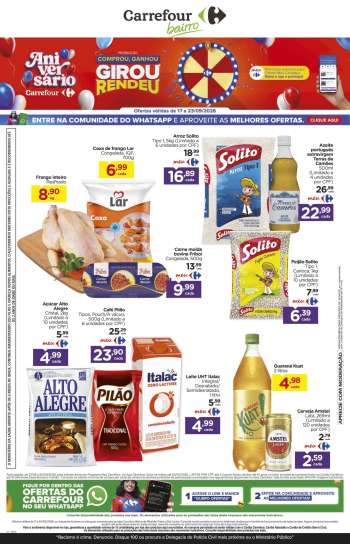 Folheto Carrefour Bairro - 17/09/2026 - 23/09/2026.