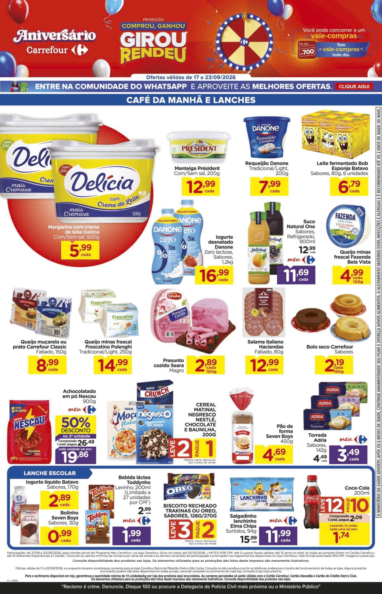 Folheto Carrefour Bairro - 17/09/2026 - 23/09/2026. Página 3