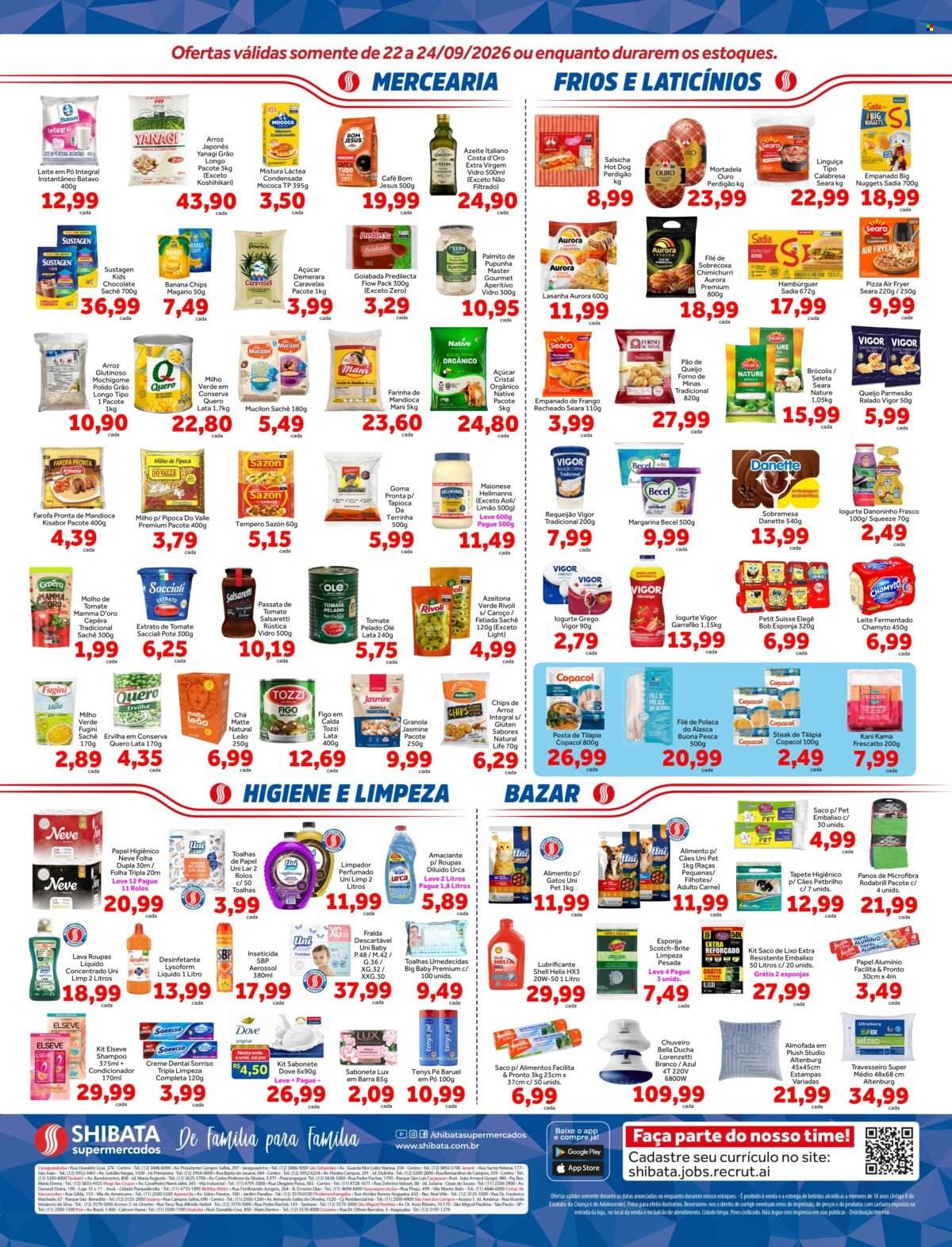 Folheto Shibata Supermercados - 22/09/2026 - 24/09/2026. Página 2