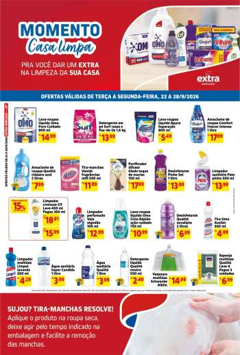 Folheto Mercado Extra - 22/09/2026 - 28/09/2026.
