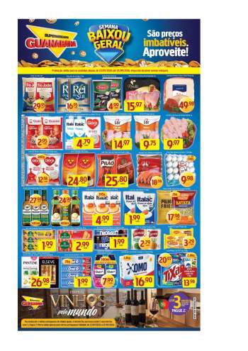 Folheto Supermercados Guanabara - 23/09/2026 - 25/09/2026.